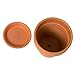 YXMYH Terra Cotta Pots with Saucer- 6-Pack Large Terracotta Pots Clay Pots 4'' Clay Ceramic Pottery Planter Cactus Flower Pots Succulent Pot Drainage Hole- Great for Plants