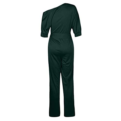 3 Womens+Shoulder+Summer+Sleeve+Jumpsuit