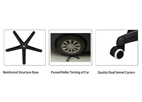 Grace & Grace Professional Gilder Series with Backrest Comfortable Seat Rolling Swivel Pneumatic Adjustable Heavy Duty Stool for Shop, Salon, Office and Home