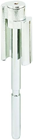 Door Saver II U 11171 Invisible Door Stop, 5/16 in., Carbon Steel, Chrome, Commercial, Adjustable, Pack of 1