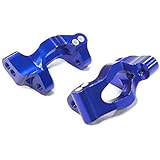 Integy RC Model Hop-ups C26511BLUE Billet Machined Caster Blocks for Traxxas LaTrax Teton 1/18 Monster Truck