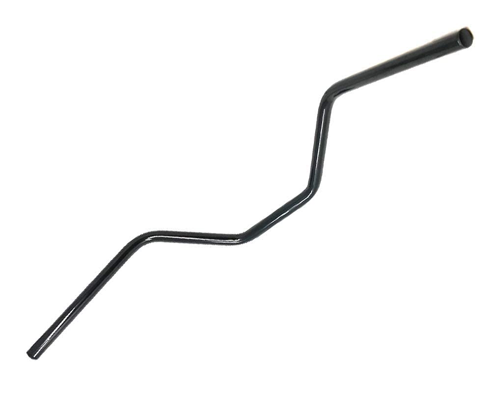Motorbike Handlebars Extra Long 840mm wide Black Project Custom Motorcycles Scrambler chopper bobber 22mm 7/8" diam. with 5" Rise