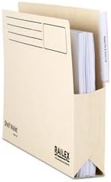 Railex Foolscap Shelf Wallet - Ivory (Pack of 25)