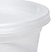 A World Of Deals Plastic Soup/Deli Food Containers with Lids, 8 oz, Set of 48