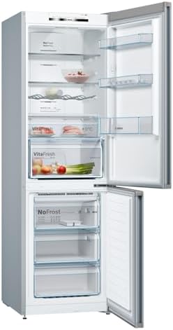, Frigorífico Combi, Serie 4, Total NoFrost, Inox, KGN36VIDB