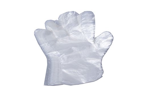 Disposable Gloves- Clear Plastic Large Disposable Cooking