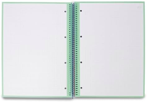 - Libreta A4 Azul - 240 páginas cuadriculadas Microperforadas - Tapa Extradura - Encuadrenación en Espiral- Incluye pegatinas