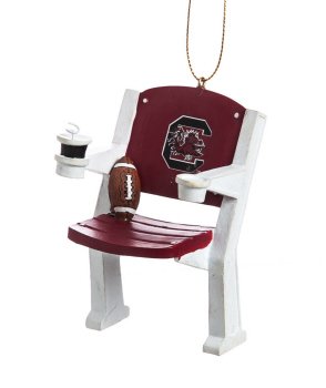 NCAA Licensed South Carolina Gamecocks Team Stadium Chair Ornament