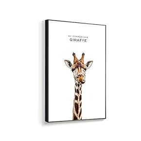 Framed for Living Room Bedroom Giraffe for