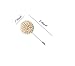 INNEE Handcrafted Lapel Flower 9pcs Boutonniere Pins in Clear Top Tin Box (Style 7)