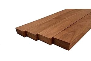Barrington Hardwoods Walnut Lumber - 3/4" x 2" x 12" (4 Pcs)