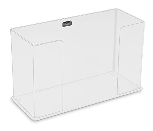 TrippNT 52916 Counter Top Clear Acrylic Fold/Multifold Paper Towel Dispenser, 11 1/4 x 6 5/8 x 4 5/8 inches WHD