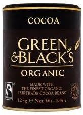 Green And Blacks Organic Cocoa Fair Trade 125G