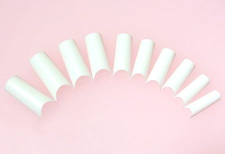 Amazon ネイルチップ フレンチホワイト ハーフタイプ 500枚 2 スカルプチュア つけ爪付け爪 ネイルチップ ネオコレクション ネイルチップ 通販