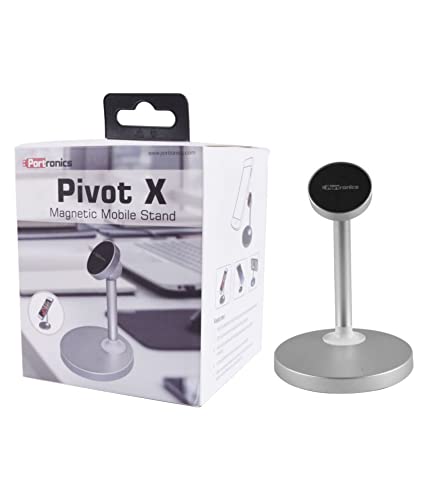 Portronics POR-872_Pivot X Magnetic Mobile Stand has Strong Magnetic Force with Hi-Class Material and 360 Degrees Rotate