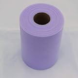 Lavender Tulle Roll - 6 Inch X 100 Yard - Tulle for Decoration and Tutu Dresses