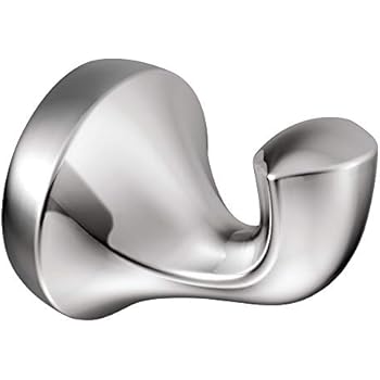 Moen YB2803CH Eva Single Robe Hook, Chrome