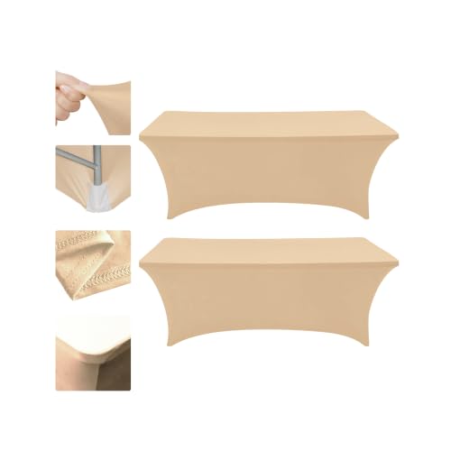 Eurmax 2-Pack Fitted Spandex Table Covers