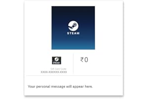 Valve Steam Game Gift Card - $20 Edition: Instant Download, Add Funds to Steam Wallet, Access Thousands of Games