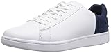 Lacoste Men's Carnaby EVO 318 Sneaker, White Navy