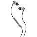 Skullcandy Method Sweat Resistant Sport Earbud with In-Line Microphone and Remote, Lightweight and Secure In-Ear Fit for Running and Exercise, Cable Management Clip for Workouts, Gray primary