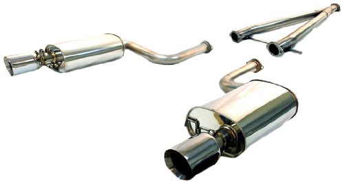 Tanabe T70024 Medalion Touring Cat-Back Dual Muffler Exhaust System for Lexus GS300/400/430 1998-2005