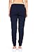 Ambiance Women's Juniors Soft Jogger Pants (Large, Navy Blue)