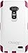 OtterBox Commuter Series Carrying Case for LG G Flex - Retail Packaging - Papaya (White/Peony Pink)
