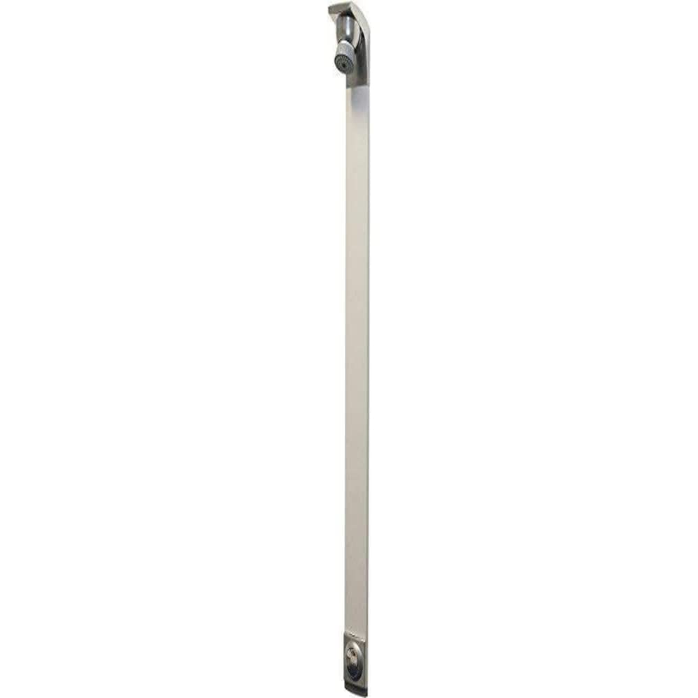 Bristan TFP4001 Timed Flow Shower Panel with Adjustable Head, Chrome