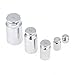 Walmeck Weight 1g 2g 5g 10g 20g Chrome Plating Calibration Gram Scale Weight Set for Digital Scale Balance