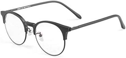 Blue Light Filter Computer Reading Gaming Glasses Acetate Round Frame Relieve Headaches-Dry eyes Unisex +0.0 eyeglasses