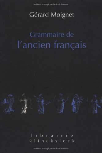 Grammaire de l'ancien français