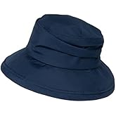 Comhats Rain Hat for Women Waterproof Wide Brim Sun Hats for Ladies UV Protection Summer Bucket Hats Beach Packable 55-62CM