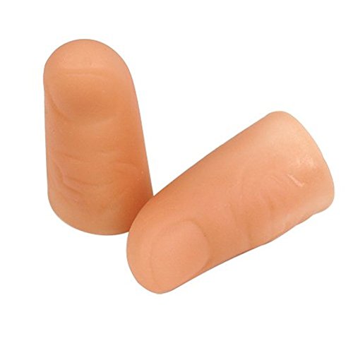VANTIYA LED Finger Lamp (2 Packs/4PCS) Thumbs Light, Magic Light up Finger Magic Trick, Fake Finger, Prank Toy Tool For Halloween