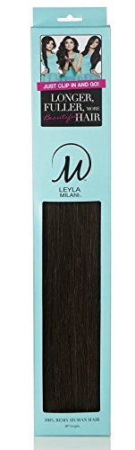 Leyla Milani Clip In Hair Ext LIGHT CHESTNUT BROWN 20 main image 2