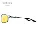 Polarized Night Driving Glasses Unisex Anti Glare Night Vision Glasses for Driving Fishing (6128-3)