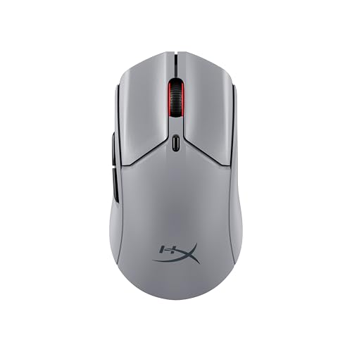 HyperX Pulsefire Haste 2 Pro – 4K Wireless-Gaming-Maus, Ultrapräzises Tracking, Optische HyperX Switches, 26.000 DPI, RGB, Leichtgewicht 61 g, Bis zu