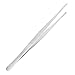 LOSCATO Kitchen Tweezers Tong Stainless Steel Tweezers 12’’ (12'' straight)