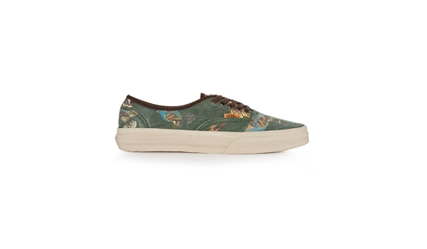 hunter green vans