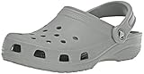 Crocs Classic Clog|Comfortable Slip On Casual Water Shoe, Light Grey, 5 M US Men/7 M US Women
