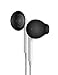 EarSkinz EarPod Covers (ES2) - Jet Black - for Apple iPhone X / 8/7 / 6S / 6 / 5S / 5SE / 5C / 5