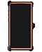 WallSkiN Case for Galaxy Note 10 Plus Heavy Duty Full Body Military Grade Drop Protection Carrying Cover Holder | Holster for Men Belt with Clip Stand – Camouflage/Orange