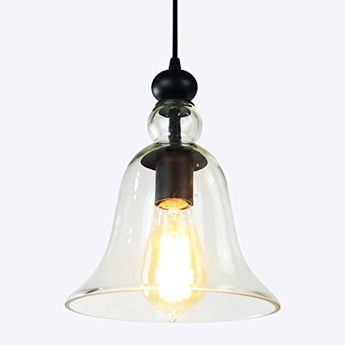 Kitchen Island Pendant Light Glass Shade Pendant Lighting Bar Ceiling Lamp Office Modern Ceiling Light Study Chandelier Lighting Bulb Include UNICASA (Pendant Light) - Thumbnail 2