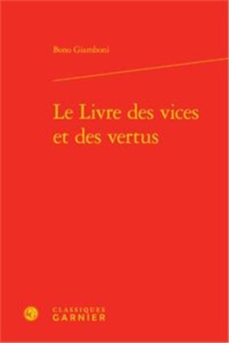 Le  livre des vices et des vertus