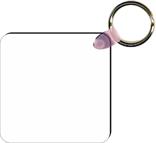 Personalize your own Rikki KnightTM Design Square keychains (set of 2) - with Your name, picture, message or text!
