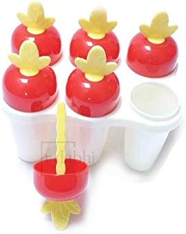 R Dabhi Plastic Ice Cream Candy Kulfi Maker Popsicle Mould Set