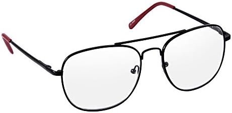 MacV Rectangular Fashion Clear Lens Sunglasses 3465