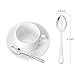 Demitasse Espresso Spoons Set of 8, NYKKOLA Mini Coffee Spoon, Stainless Steel Small Spoons for Dessert, Tea
