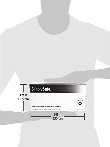 image for SimplySafe Poly Food Service Disposable Gloves, Translucent, 500 per B