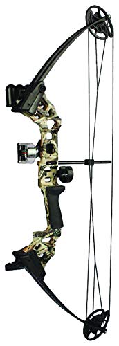 SA Sports Vulcan DX Youth Compound Bow, Adjustable Draw Weight and Length, Camo - Thumbnail 7